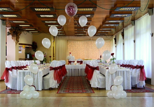 Balónové výzdoby svadobné